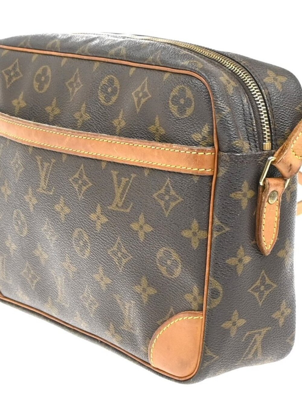 LOUIS VUITTON Trocadero 30 Shoulder Bag Monogram Leather Brown M51272 39YH927 - Picture 2 of 16